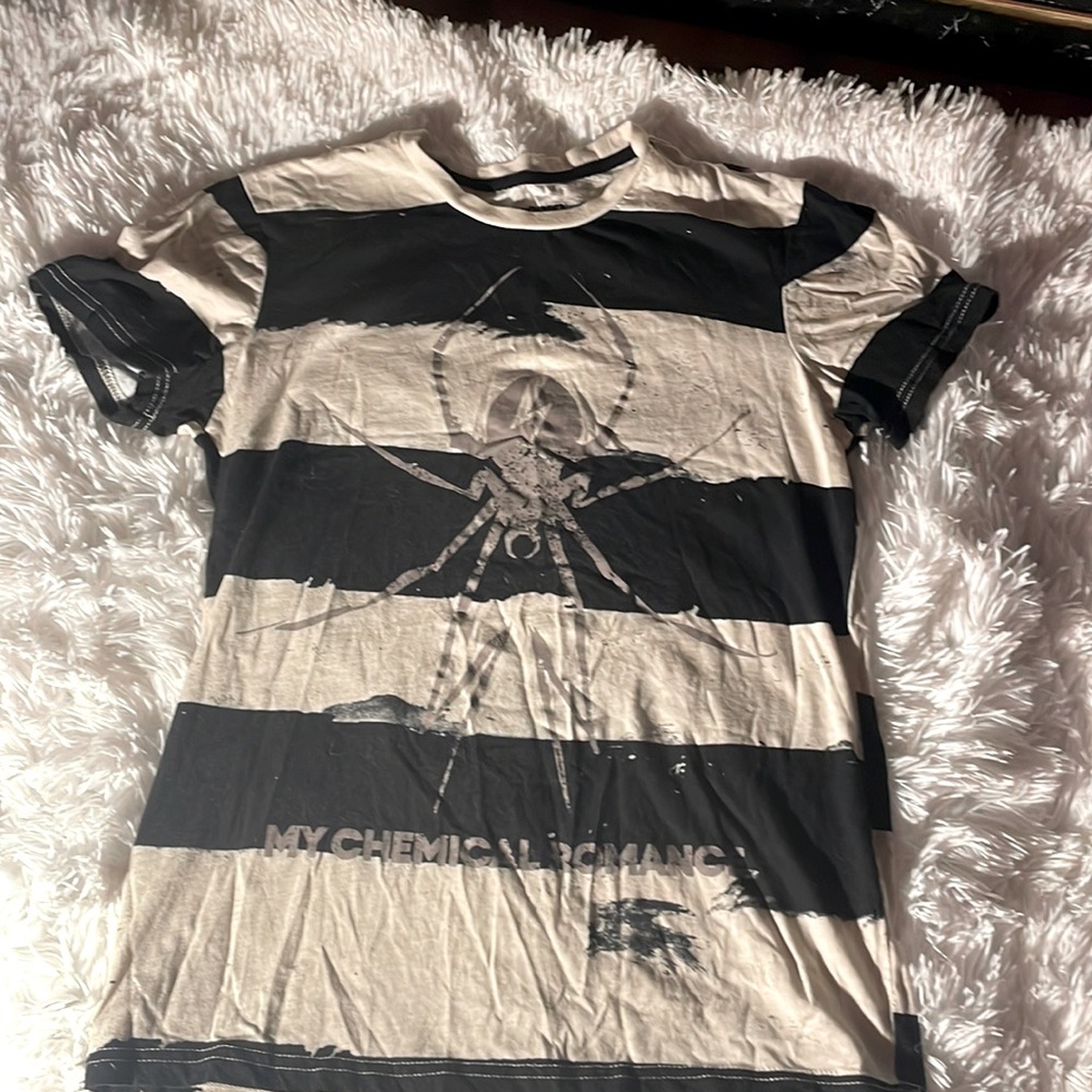 striped chemical romance t-shirt